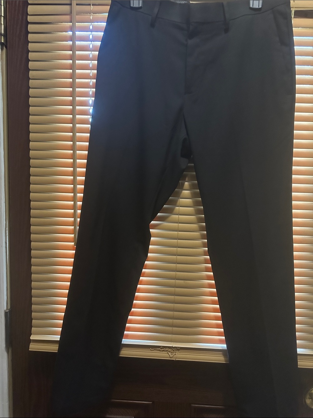Kenneth Cole Black Dress Pants - Modern Straight Cut